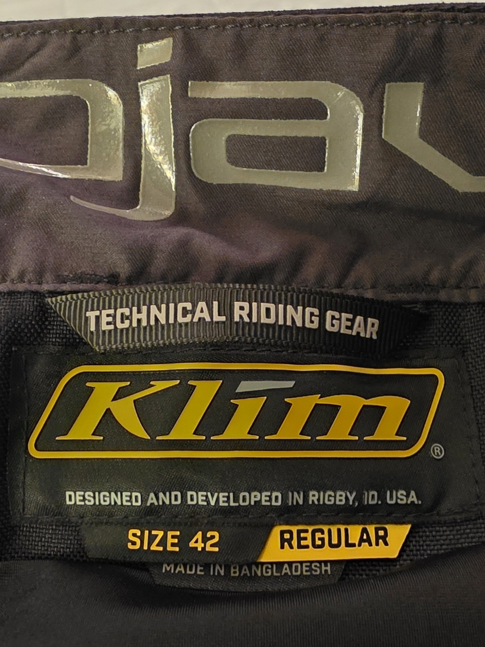 Mens Black Motorcycle Riding Pants - Picture 2 of 8